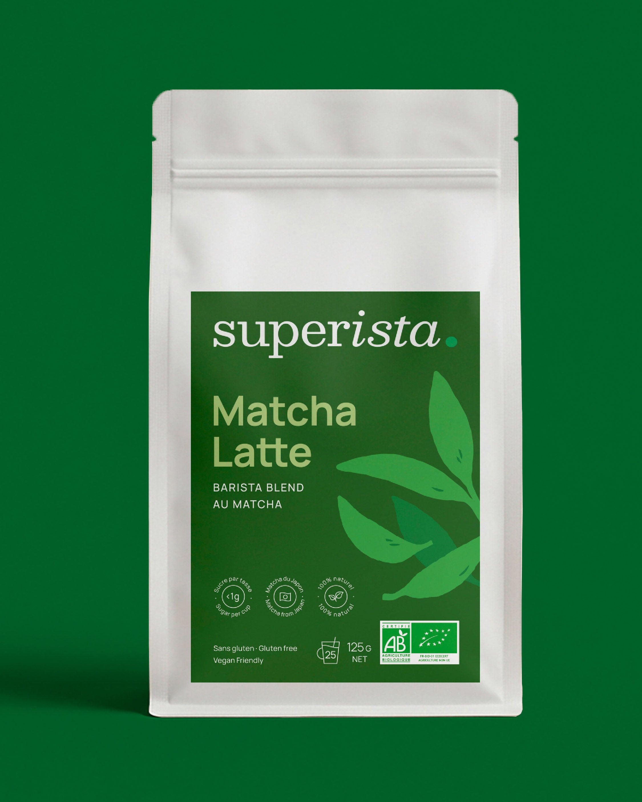poudre de matcha 125g