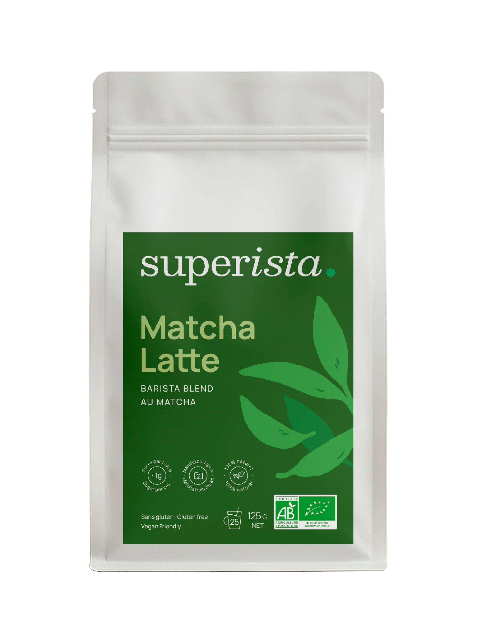 Poudre de matcha, 125g