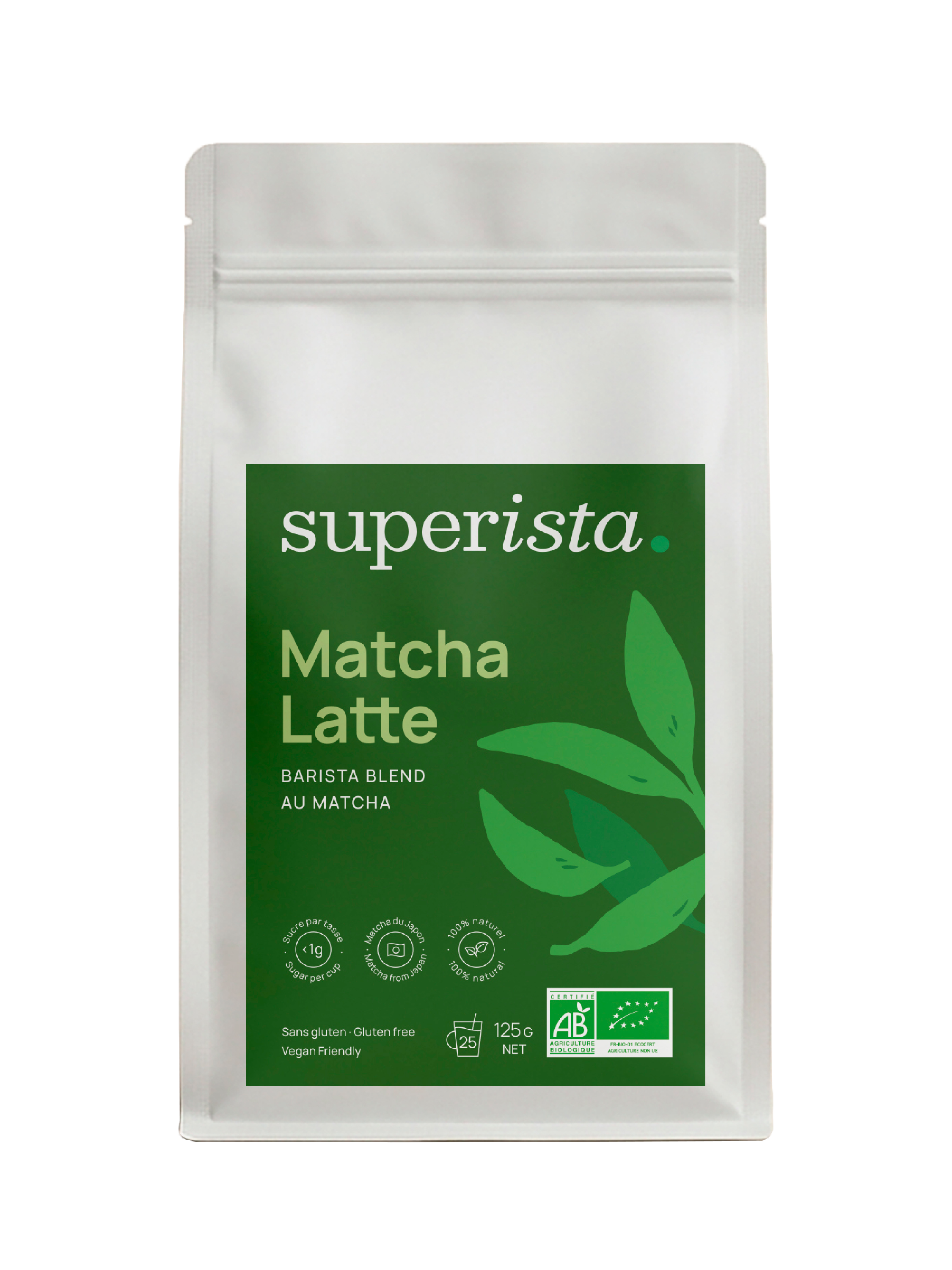 Poudre de matcha, 125g